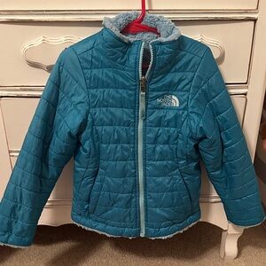 The North Face Kids Teal Puffer Jacket